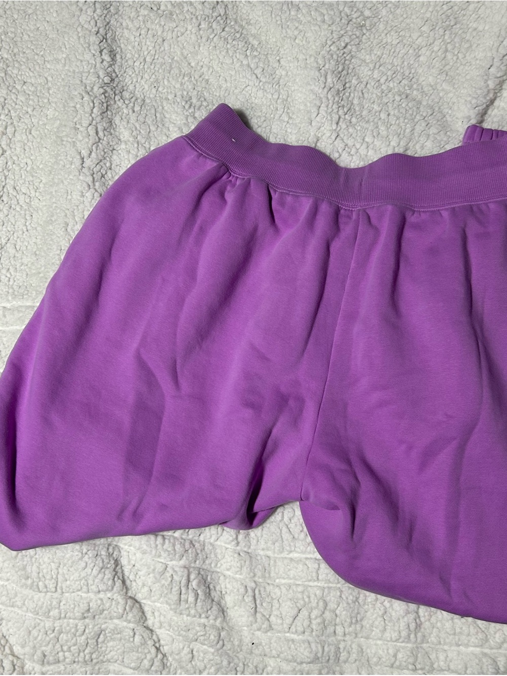 Nike Purple Fleece Joggers Size L 💜 - Picture 8 of 9